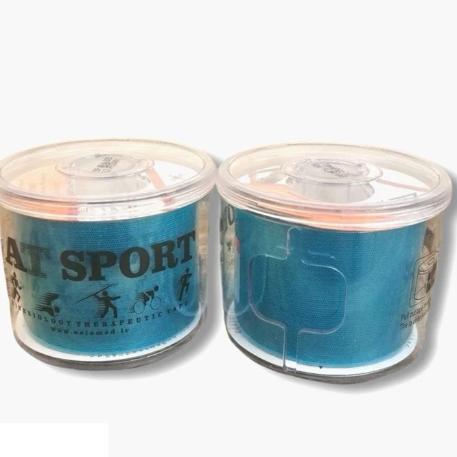 چسب طبی ورزشی کنزیوتیپ AT SPORT مدل حرفهای (عرض 5 سانتیمتر)