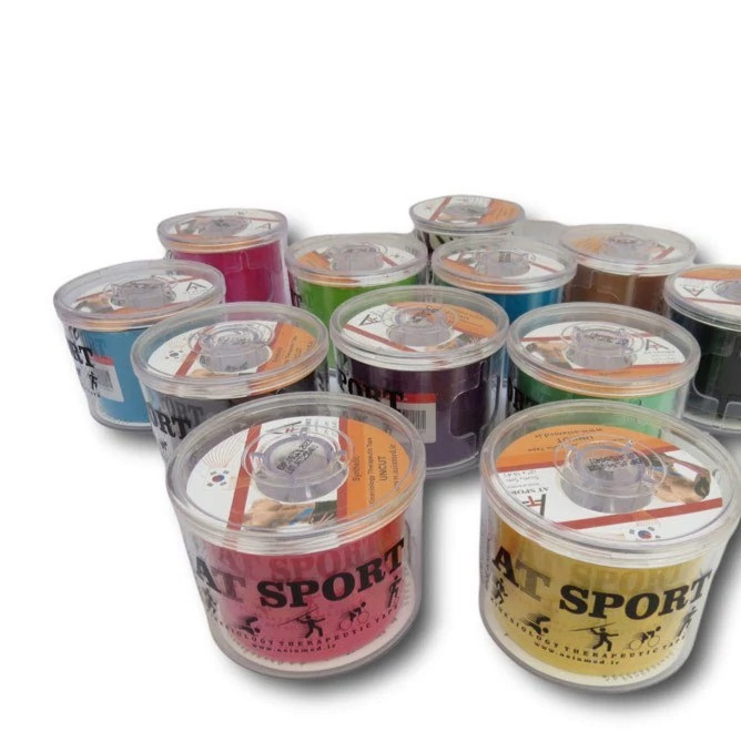 چسب طبی ورزشی کنزیوتیپ AT SPORT مدل حرفهای (عرض 5 سانتیمتر)