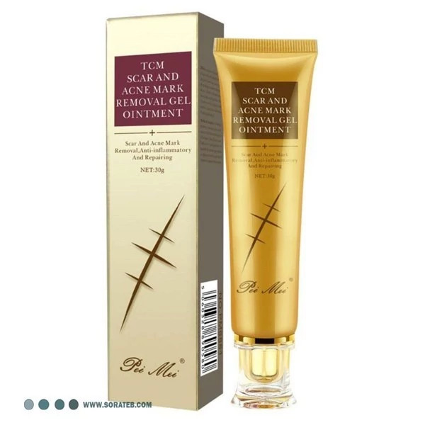 ژل رفع جای آکنه و اسکار Pei Mei TCM حجم 30ml ضد التهاب و ترمیم سریع