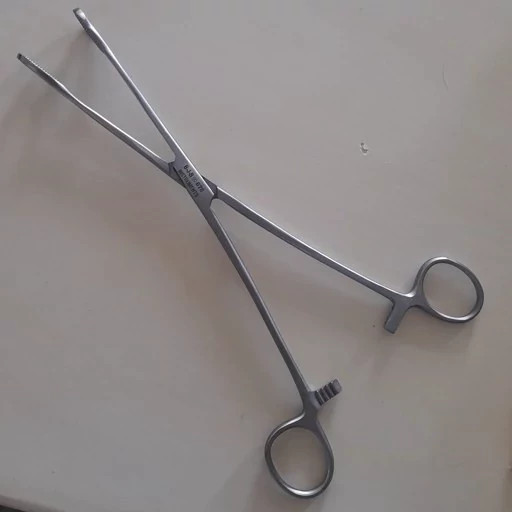 پنس جفت پنس فورسپس18سانت استیل پاکستانی