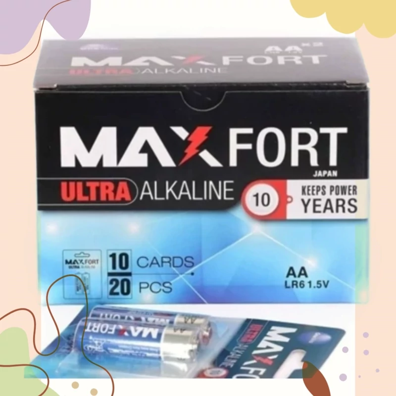 باتری قلمی الکالاین max fort
