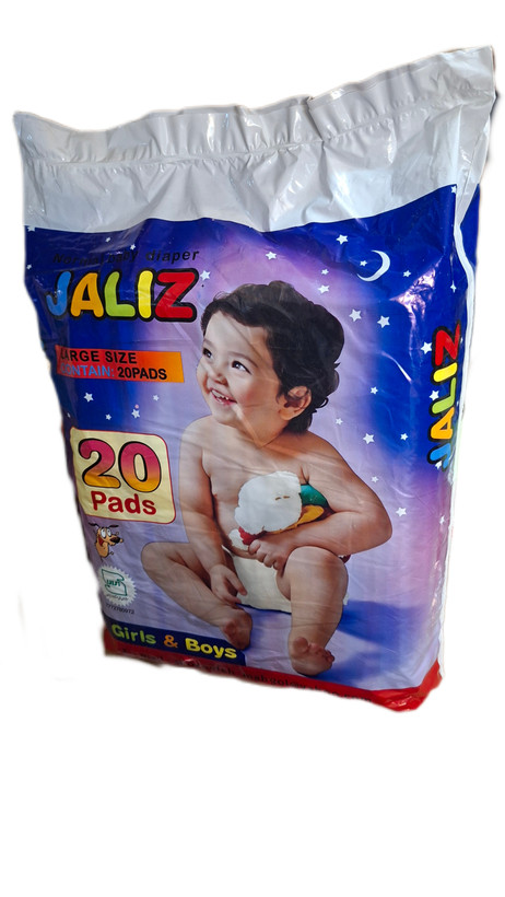 پوشک بچه و بزرگسال جالیز بسته 20 عددی سایز بزرگ