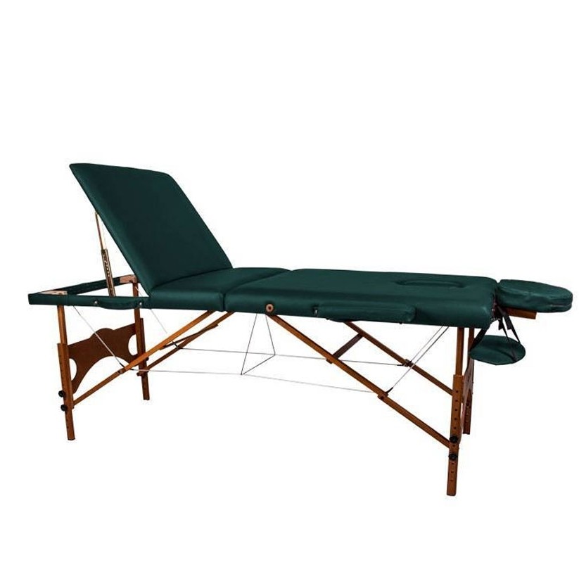 تخت ماساژ تاشو پرتابل ریلکس Relax P60 پایه چوبی دوشکن و قابل حمل