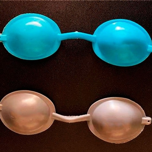 عینک لیزر بیمار