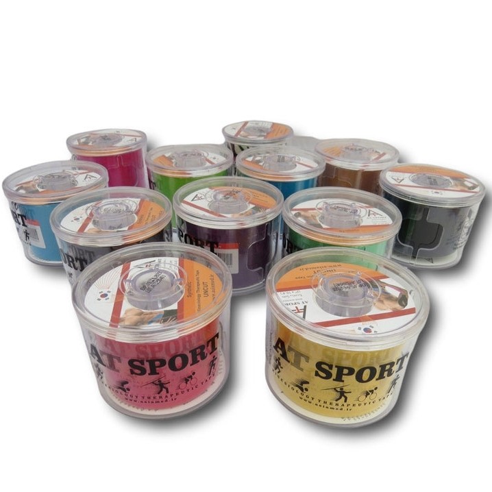 چسب طبی ورزشی کنزیوتیپ AT SPORT عرض 5 سانتی متر