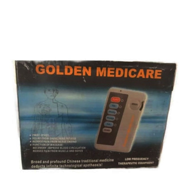 دستگاه تنس پرتابل کاهش درد و اسپاسم Golden Medicare حجم قابل حمل
