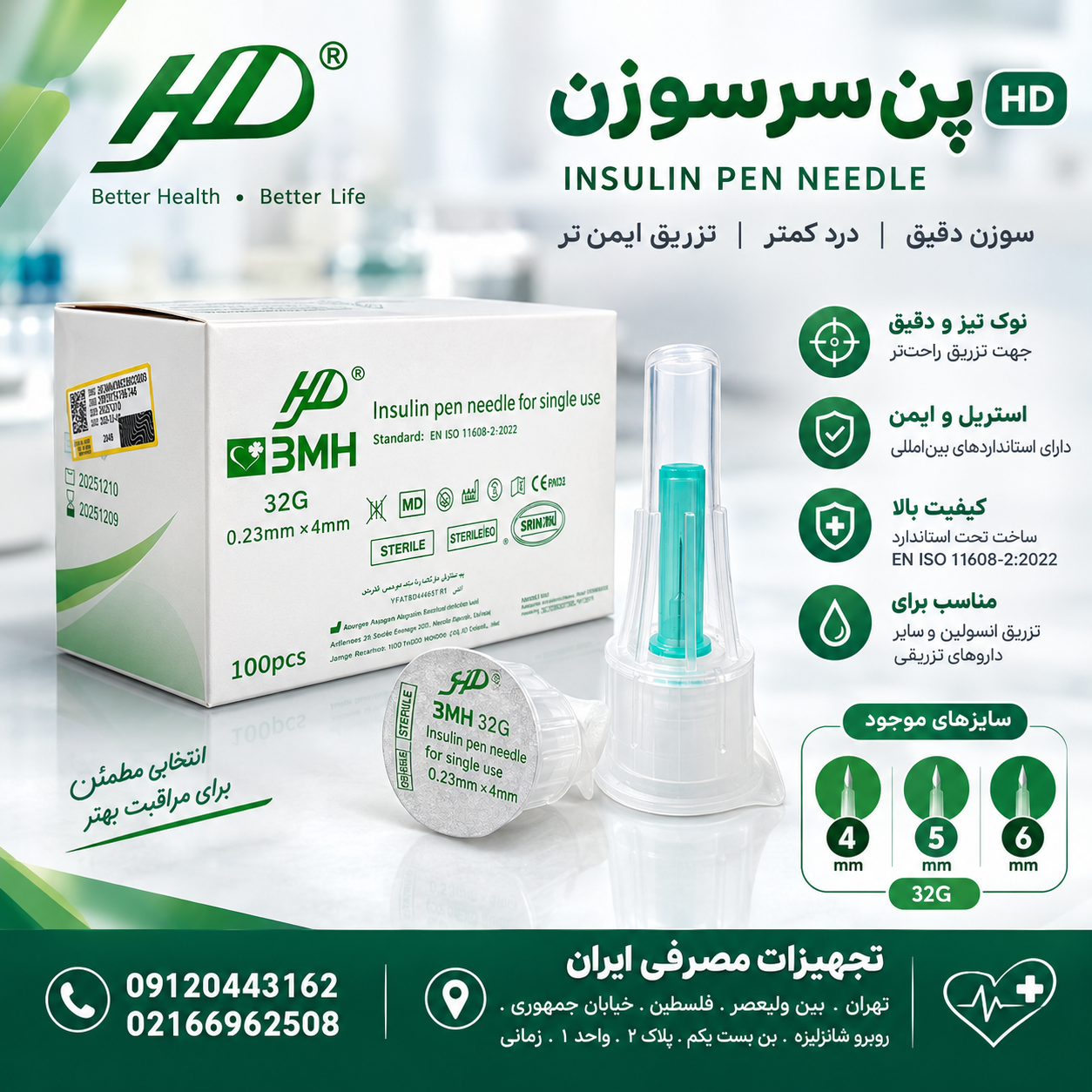 پن سرسوزن (قلم سر سوزن) hd